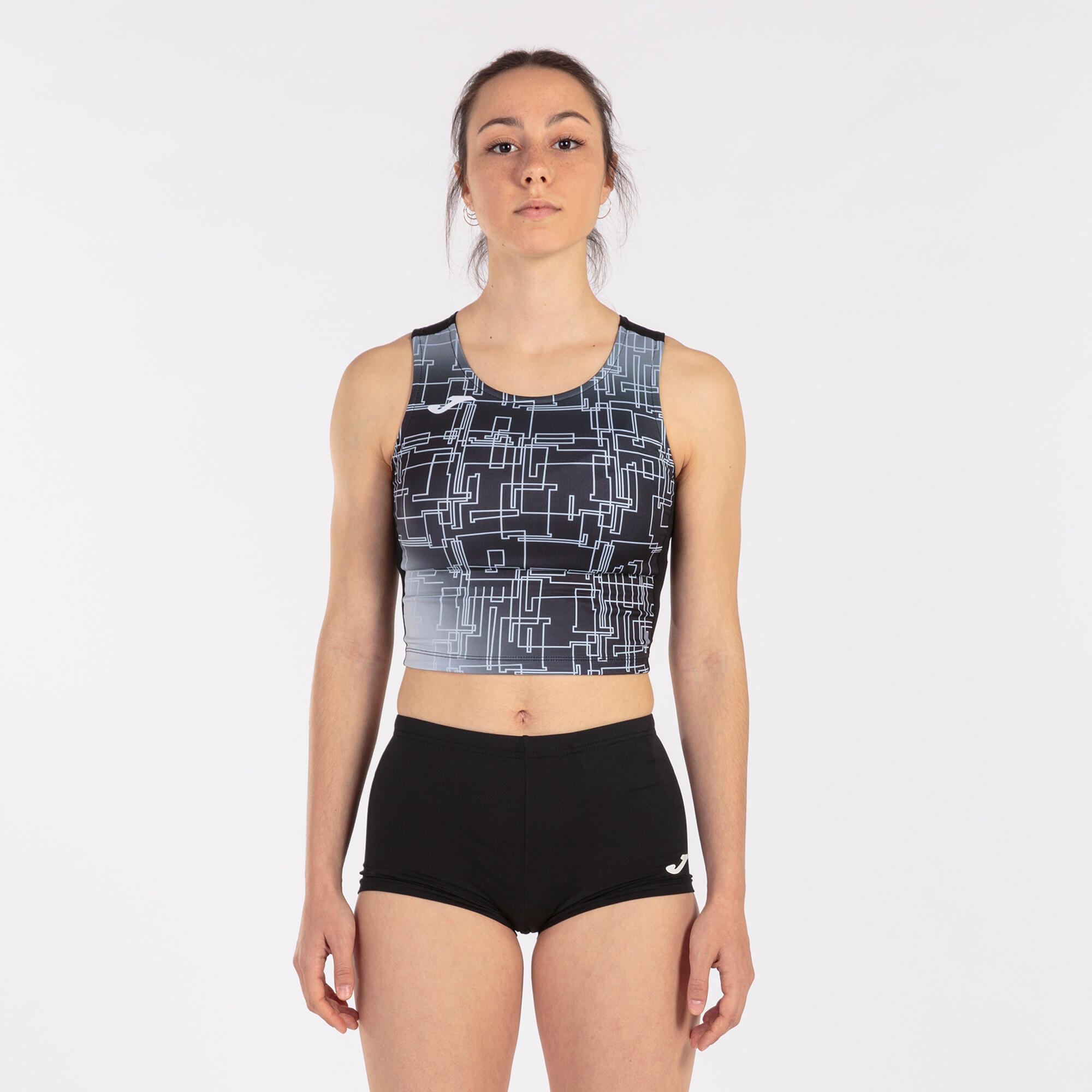 Top Running Mujer Joma Elite VIII Negro 2/5