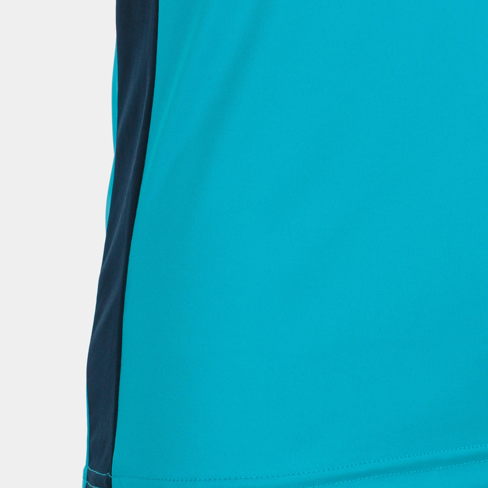 Maillot Manches Courtes Running Femme Joma Record II Turquoise Fluo 4/4