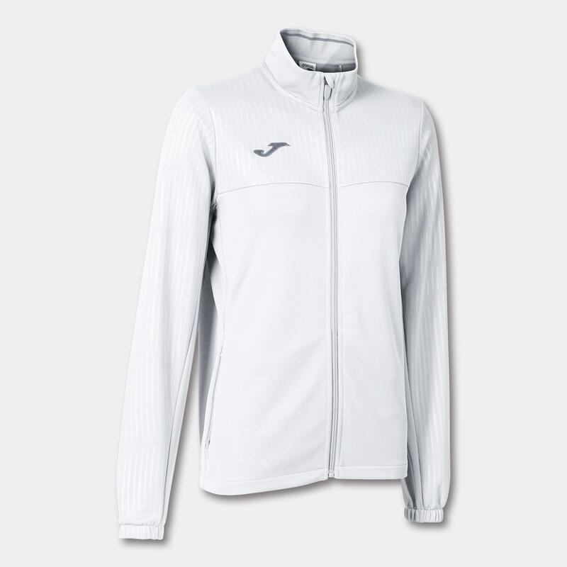 Veste Padel Femme Joma Montreal Blanc