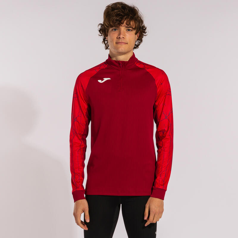 Sweat-Shirt Running Homme Joma Elite IX Rouge
