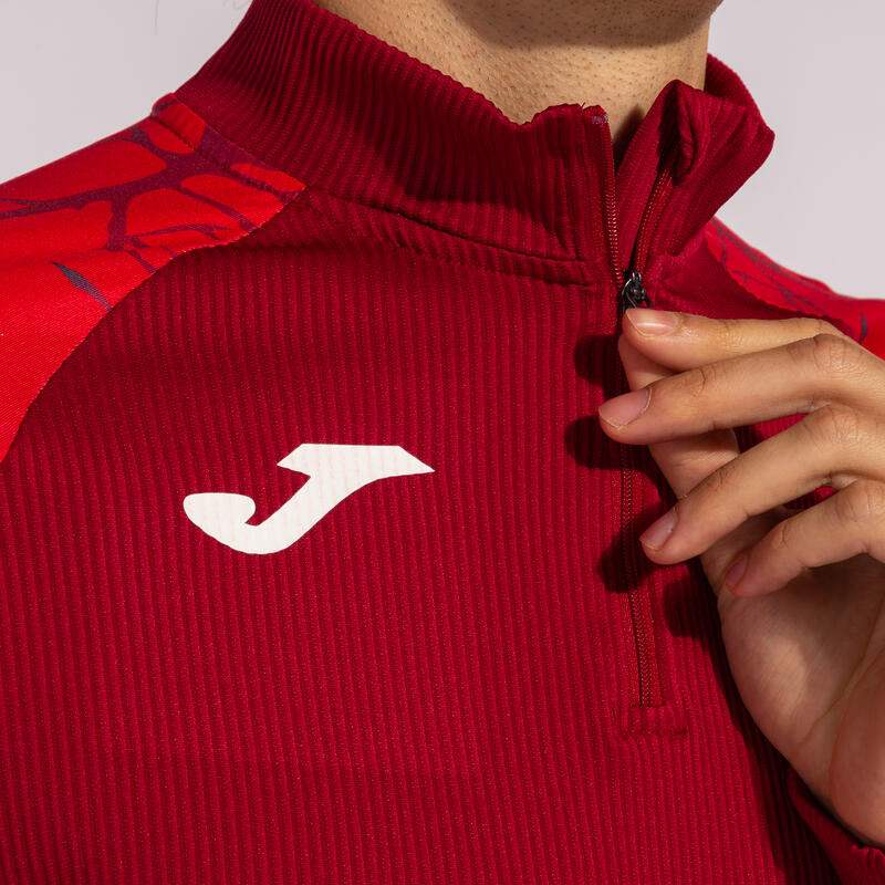Sweat-Shirt Running Homme Joma Elite IX Rouge