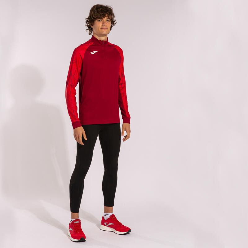 Sweat-Shirt Running Homme Joma Elite IX Rouge