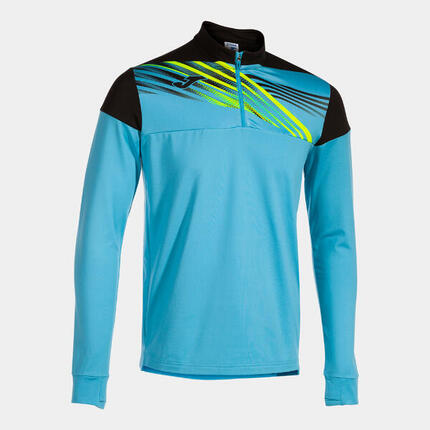 Sweat-Shirt Running Enfants Joma Elite X Turquoise Fluo