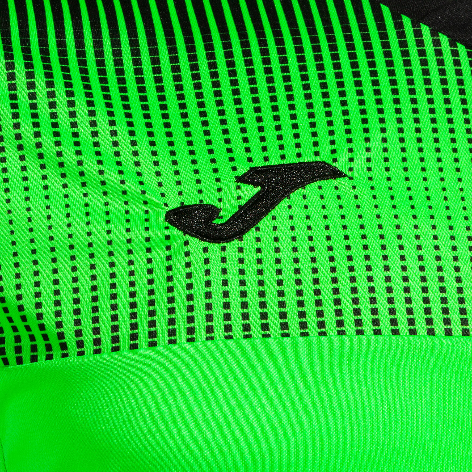 Maillot Manches Courtes Football Enfants Joma Eco Supernova Vert Fluo 3/7