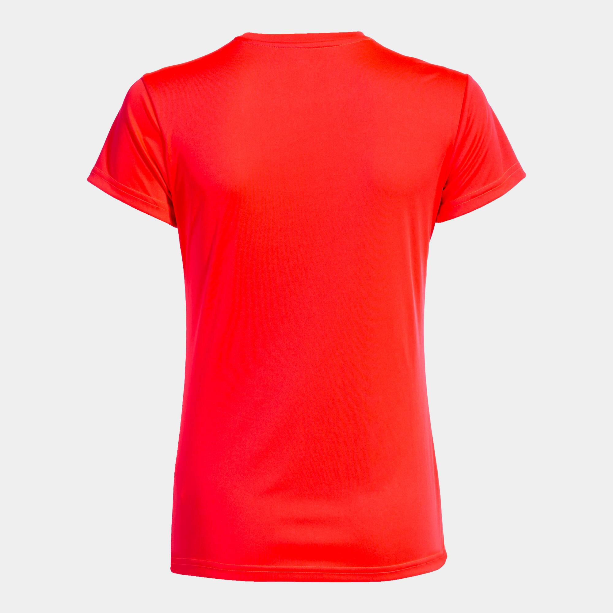 Maillot Manches Courtes Fitness Femme Joma Combi Woman Corail Fluo 3/7