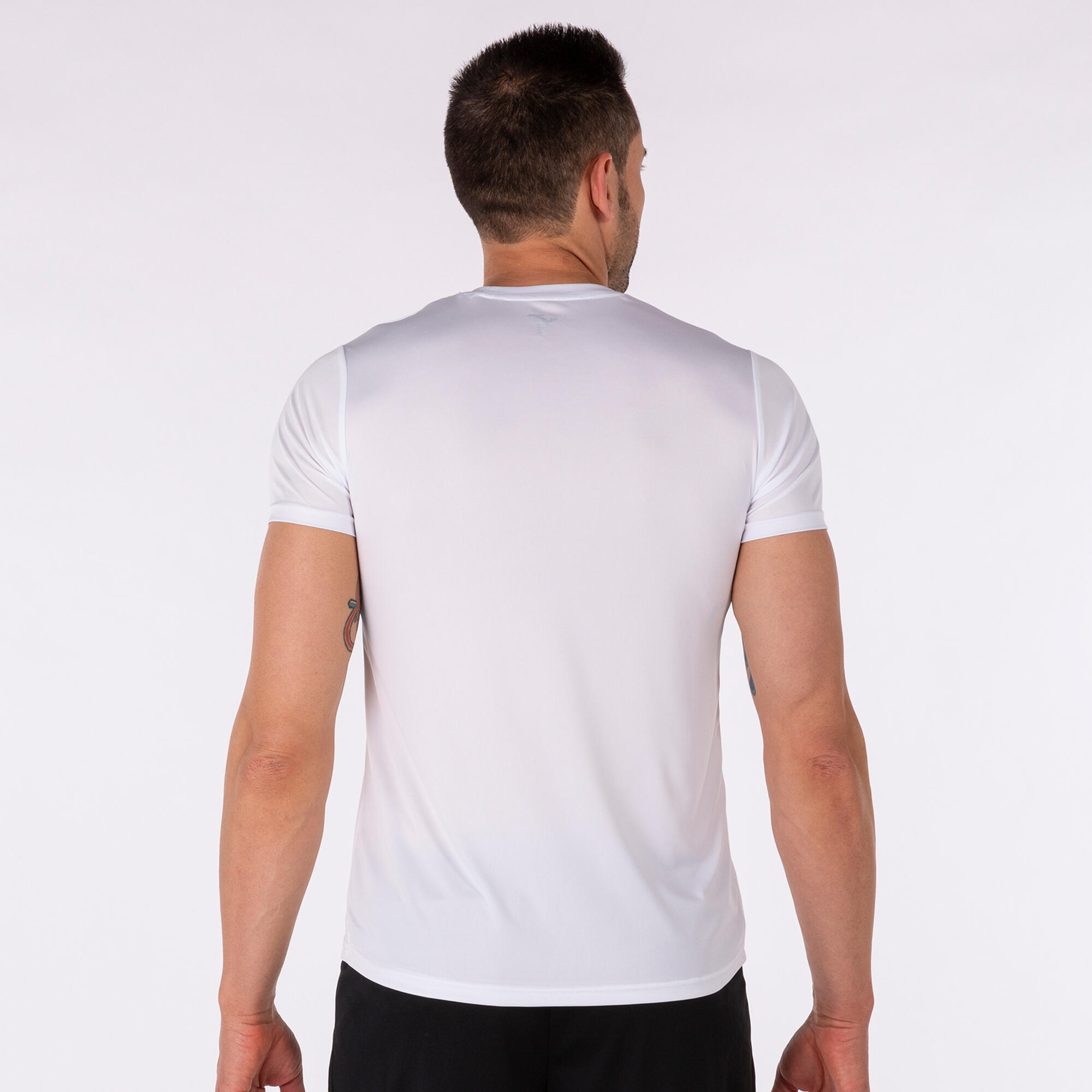 Maillot Manches Courtes Running Homme Joma Record II Blanc 5/5