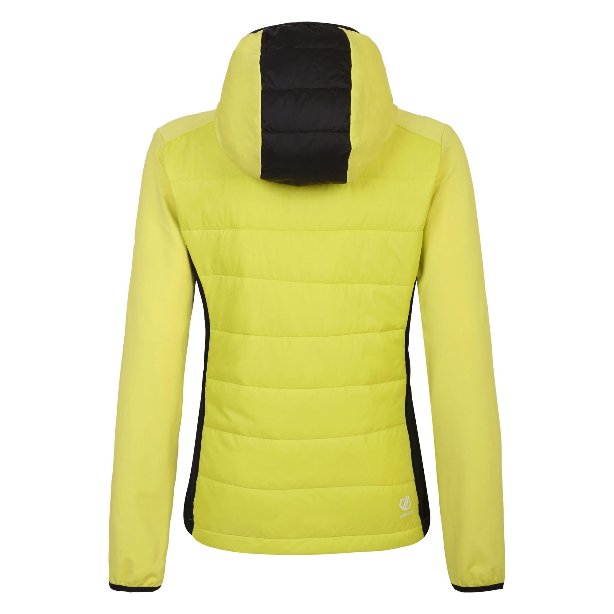 Veste Hybride ASCENDING Femme (Jaune Prune / Blanc) 2/5