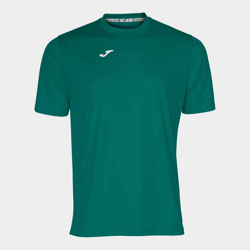 Camiseta Manga Corta Fútbol Hombre Joma Combi Verde