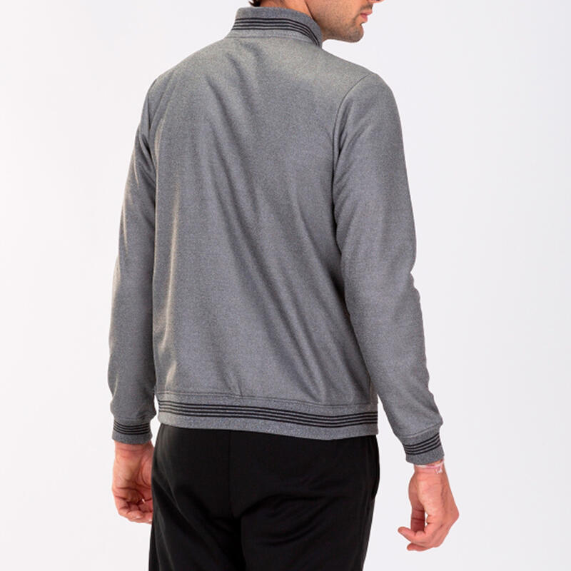 Sudadera Fútbol Hombre Joma Campus III Gris Melange