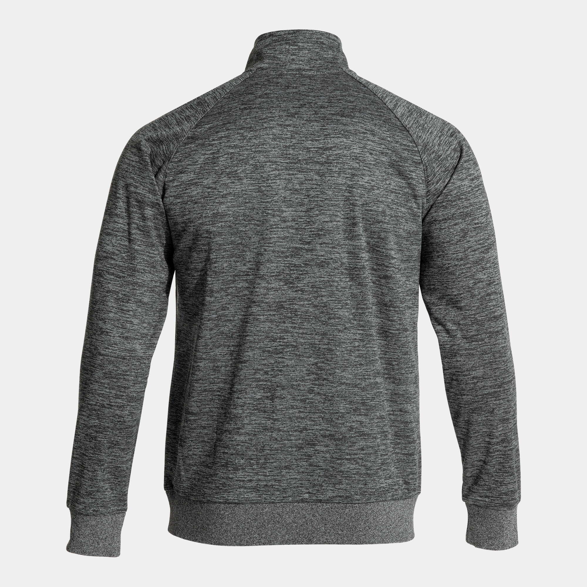 Sudadera Fútbol Hombre Joma Faraon Media Cremallera Gris Melange 3/7