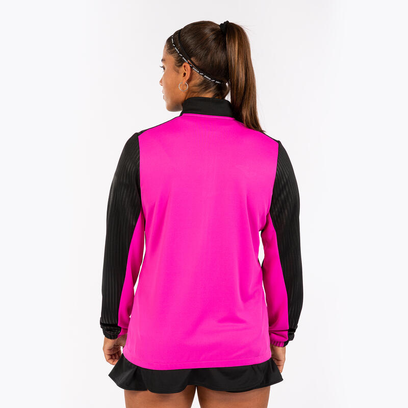 Chaqueta Pádel Mujer Joma Montreal Rosa Flúor