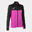 Chaqueta Pádel Mujer Joma Montreal Rosa Flúor