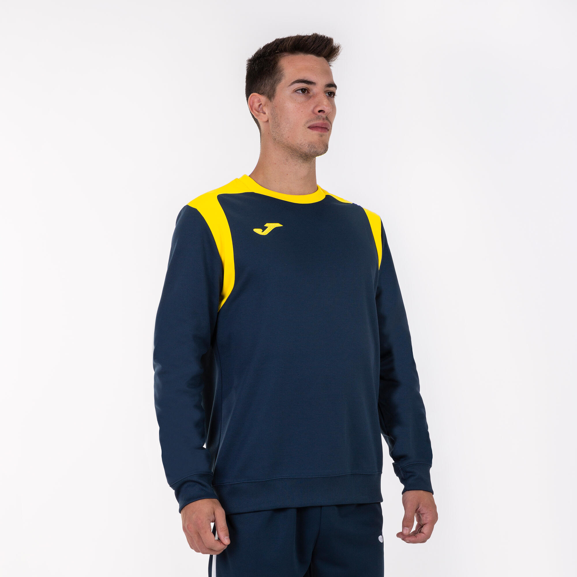 Joma Champion V Sweater Heren - Donker marine, Geel, L 5/5