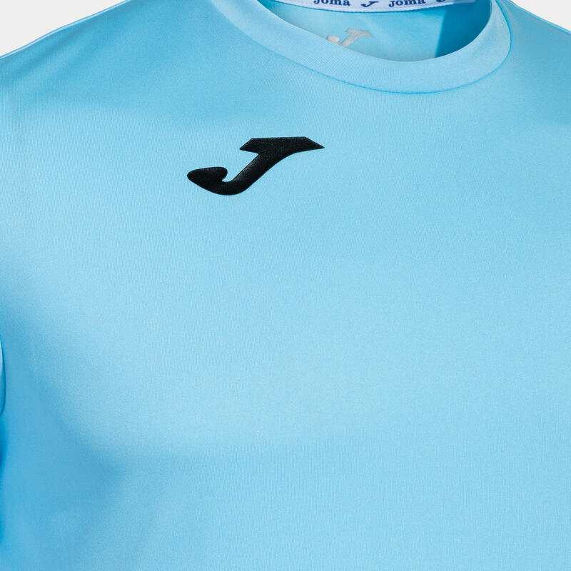 Tricou fotbal 100052350 cu mânecă scurtă bleu-deschis bărbătesc