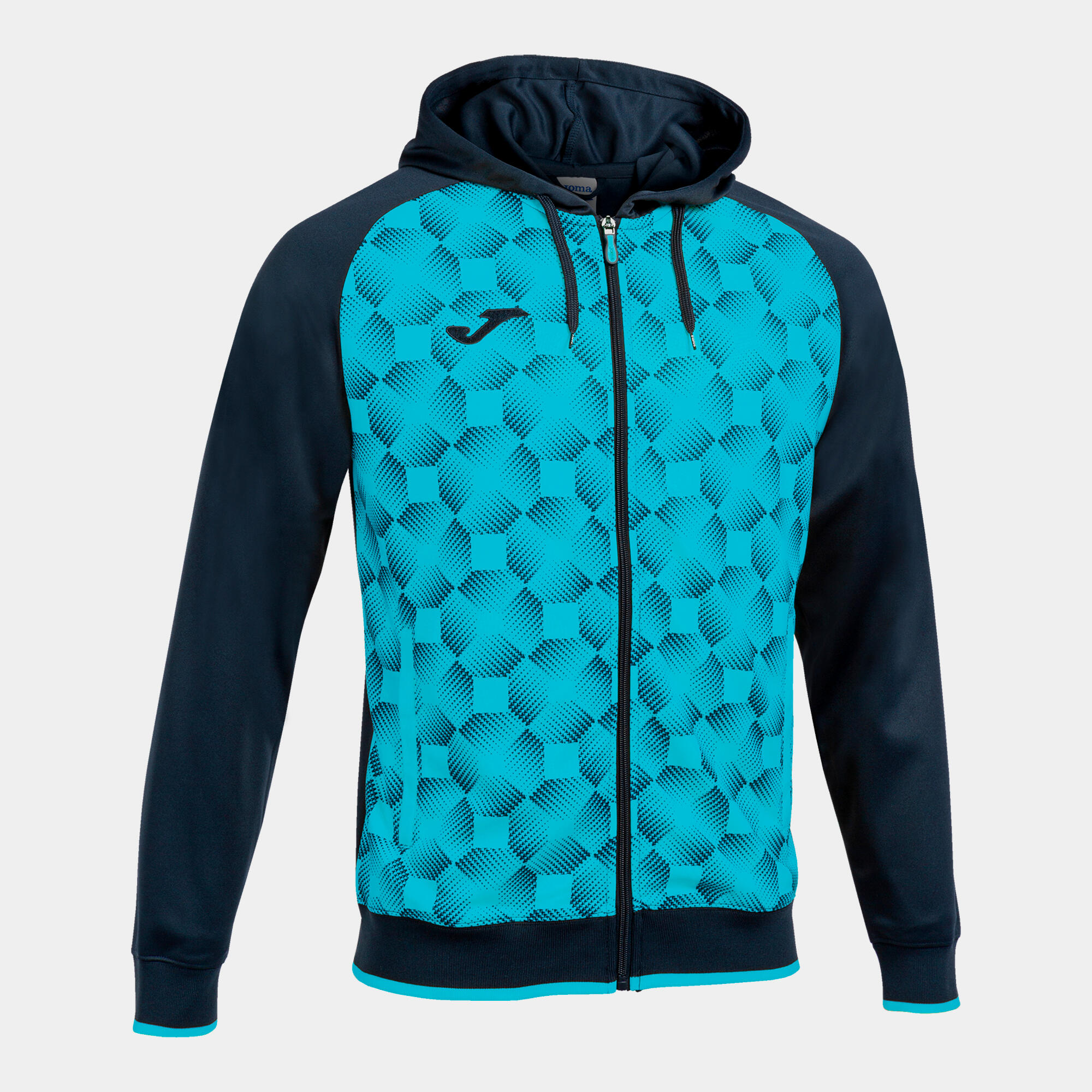 JOMA Chaqueta Con Capucha Fútbol Niños Joma Supernova III Marino