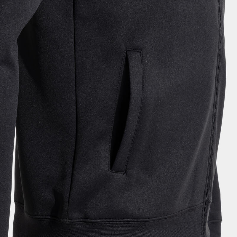 Veste À Capuche Football Homme Joma Campus street Noir