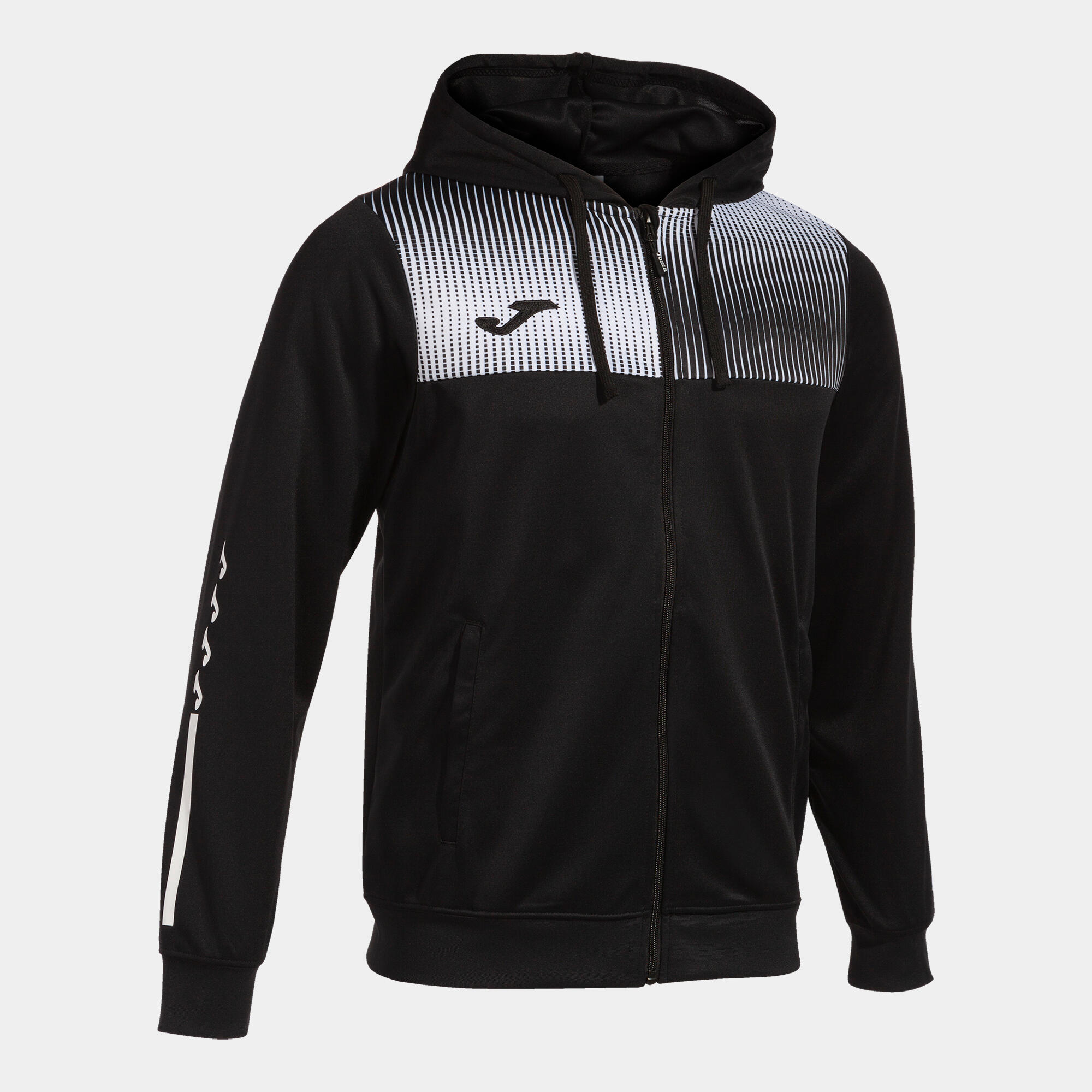 Joma - Veste À Capuche Football Enfants Joma Eco Supernova Noir - Veste - Blanc|noir -  8 À 10 Ans - Decathlon