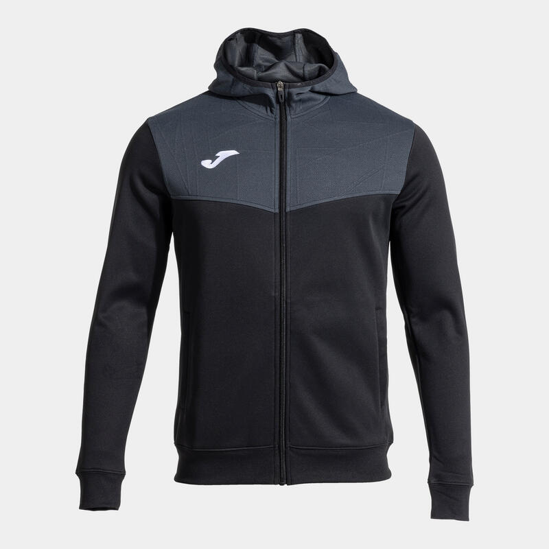Veste À Capuche Football Homme Joma Campus street Noir