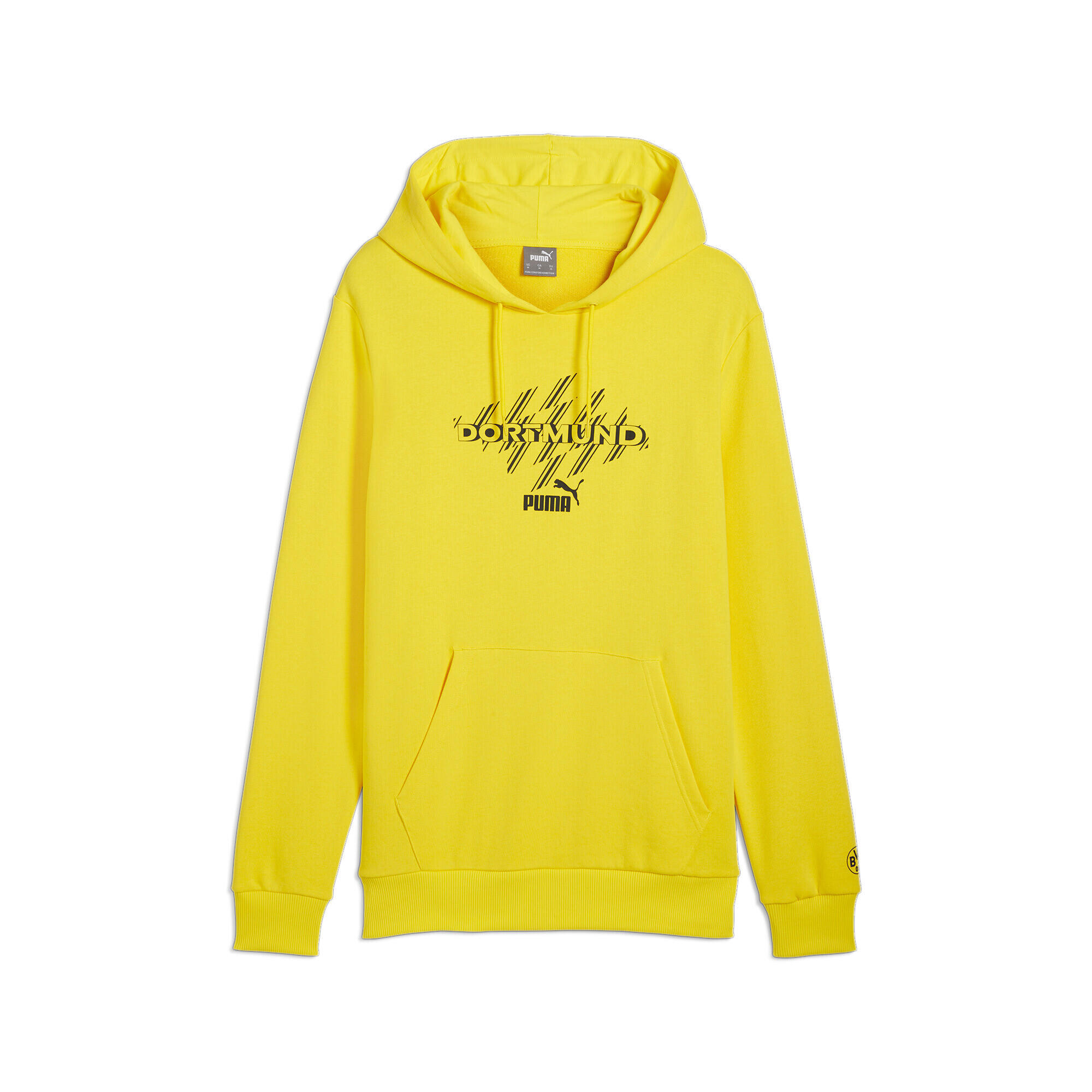 PUMA Pánská mikina Borusia Dortmund PUMA Faster Yellow Black