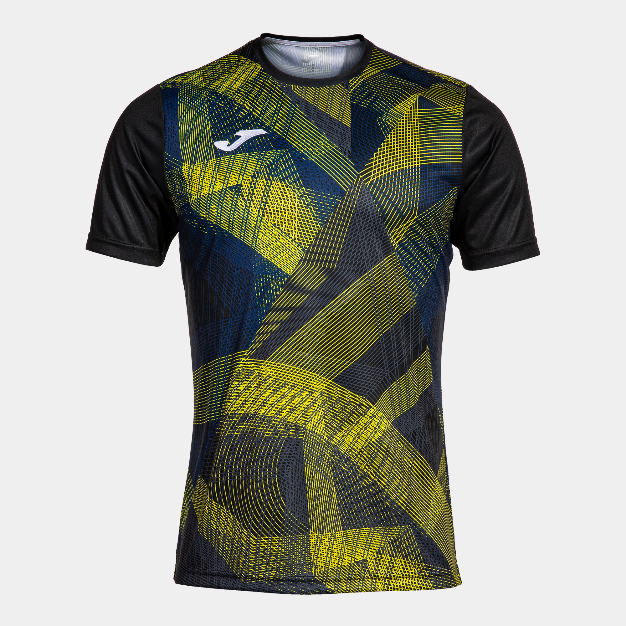 T-Shirt Manga Curta Futebol Homem Joma Pro team Preto 4/4