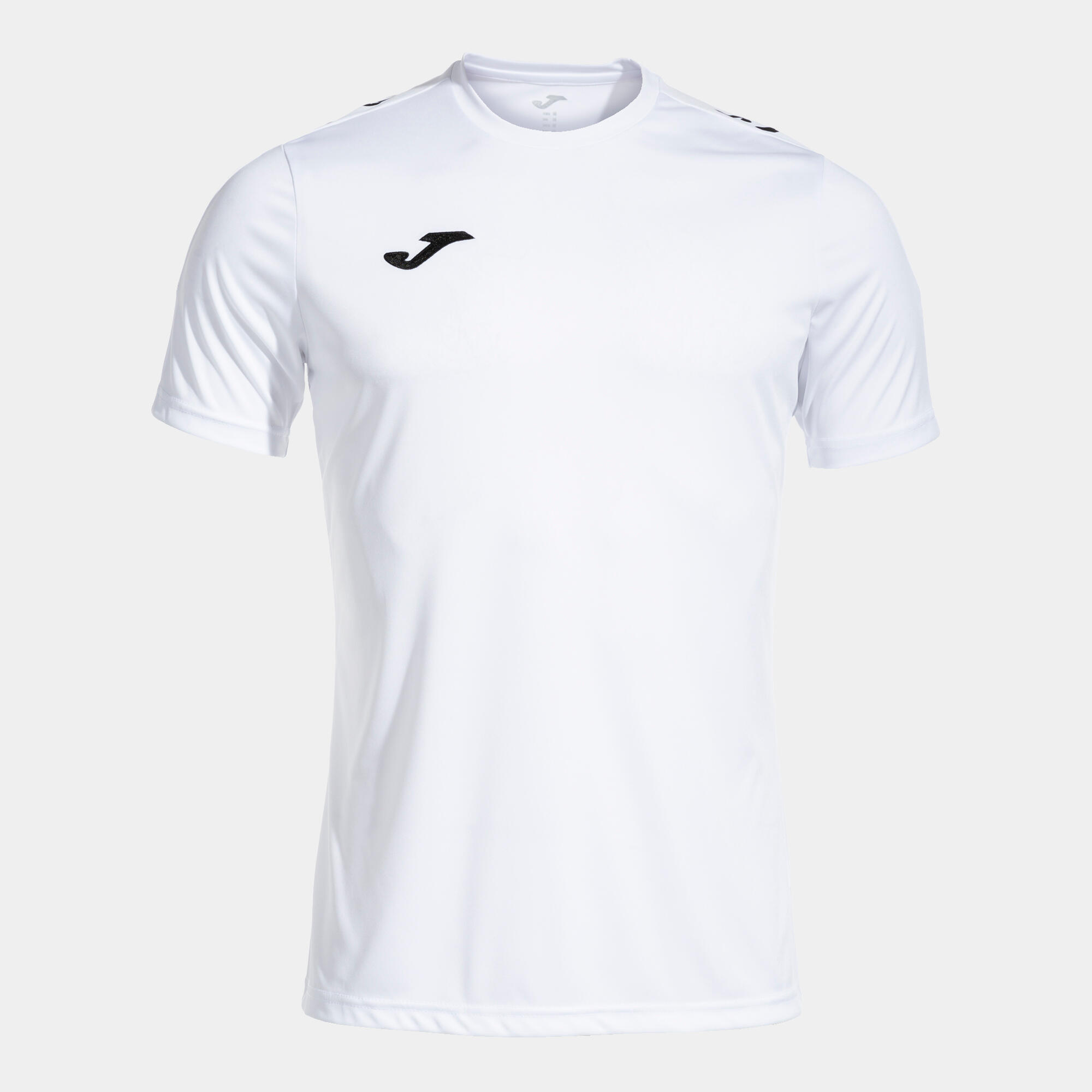Maillot Manches Courtes Football Homme Joma Olimpiada Blanc 5/5