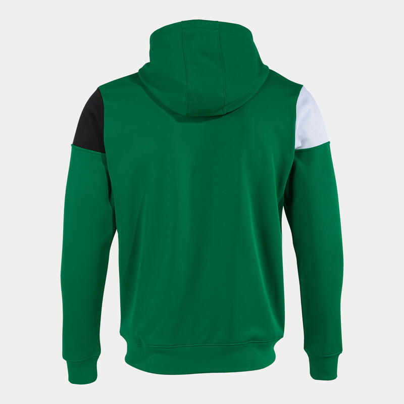 Chaqueta Con Capucha Fútbol Hombre Joma Crew V Verde