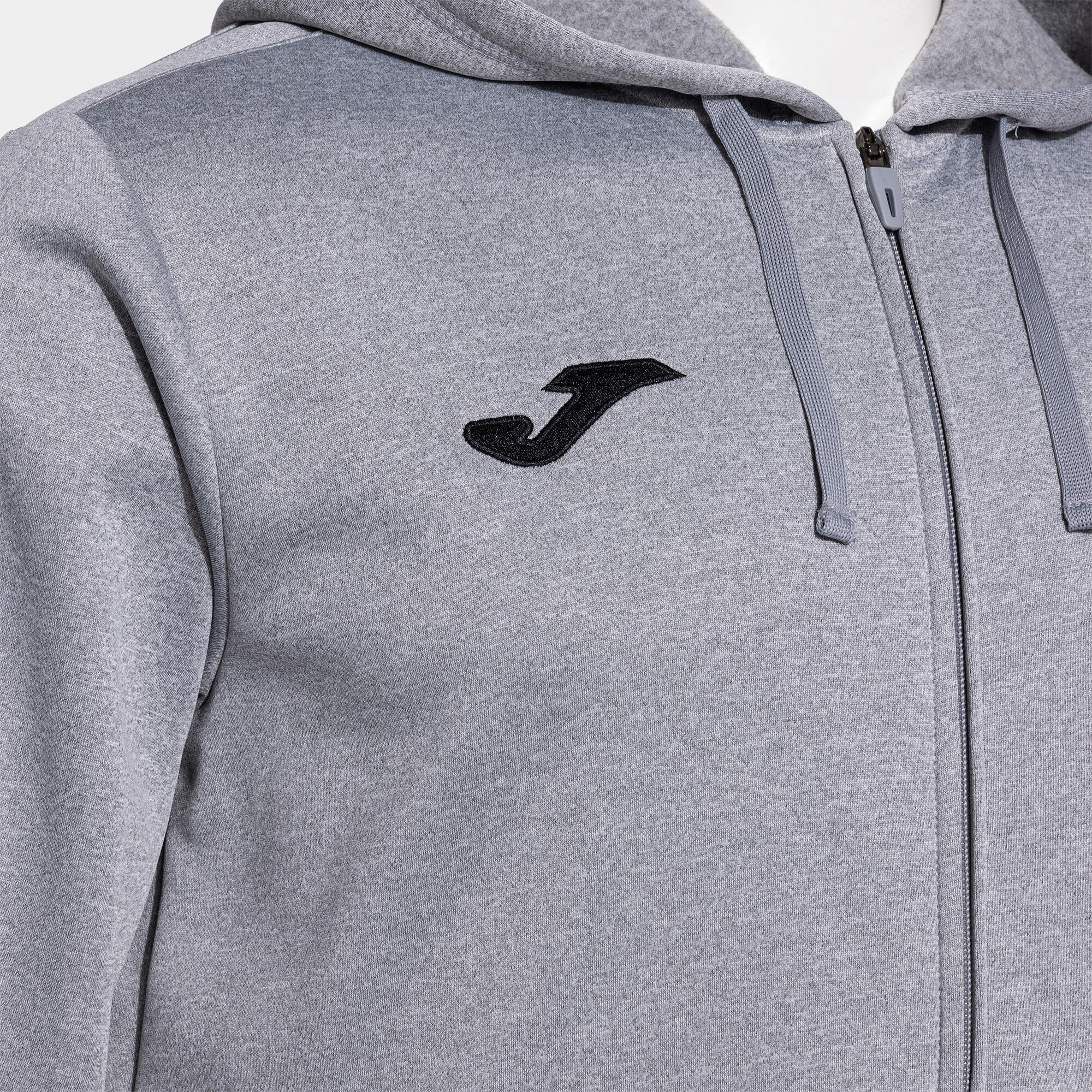 Veste À Capuche Football Enfants Joma Olimpiada Gris Melange 3/5