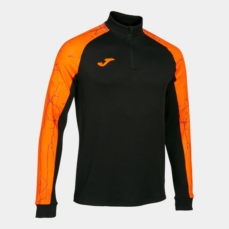 Sweat-Shirt Running Homme Joma Elite IX Noir