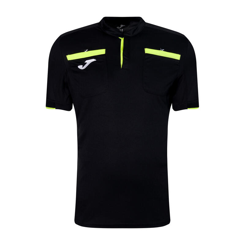 Camiseta Manga Corta Fútbol Hombre Joma Referee Negro