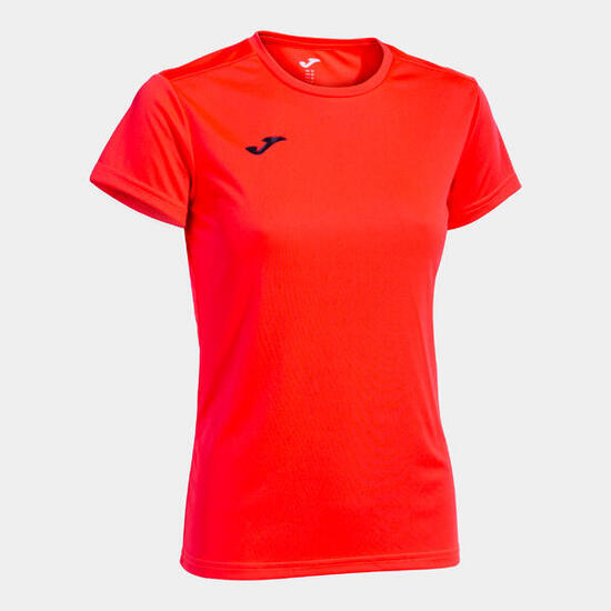 Camiseta Manga Corta Fitness Mujer Joma Combi Woman Amarillo