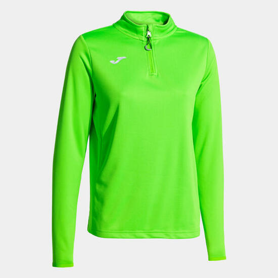 Sweat-Shirt Running Femme Joma Running Night Vert Fluo