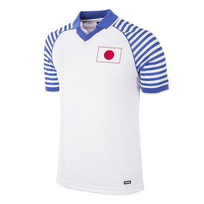 Retro voetbalshirt - heren - japan 1987 - 88 - wit