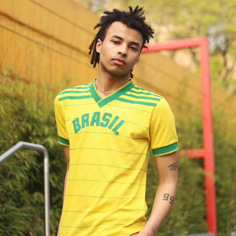 Brazilië 1984 Retro Voetbal Shirt