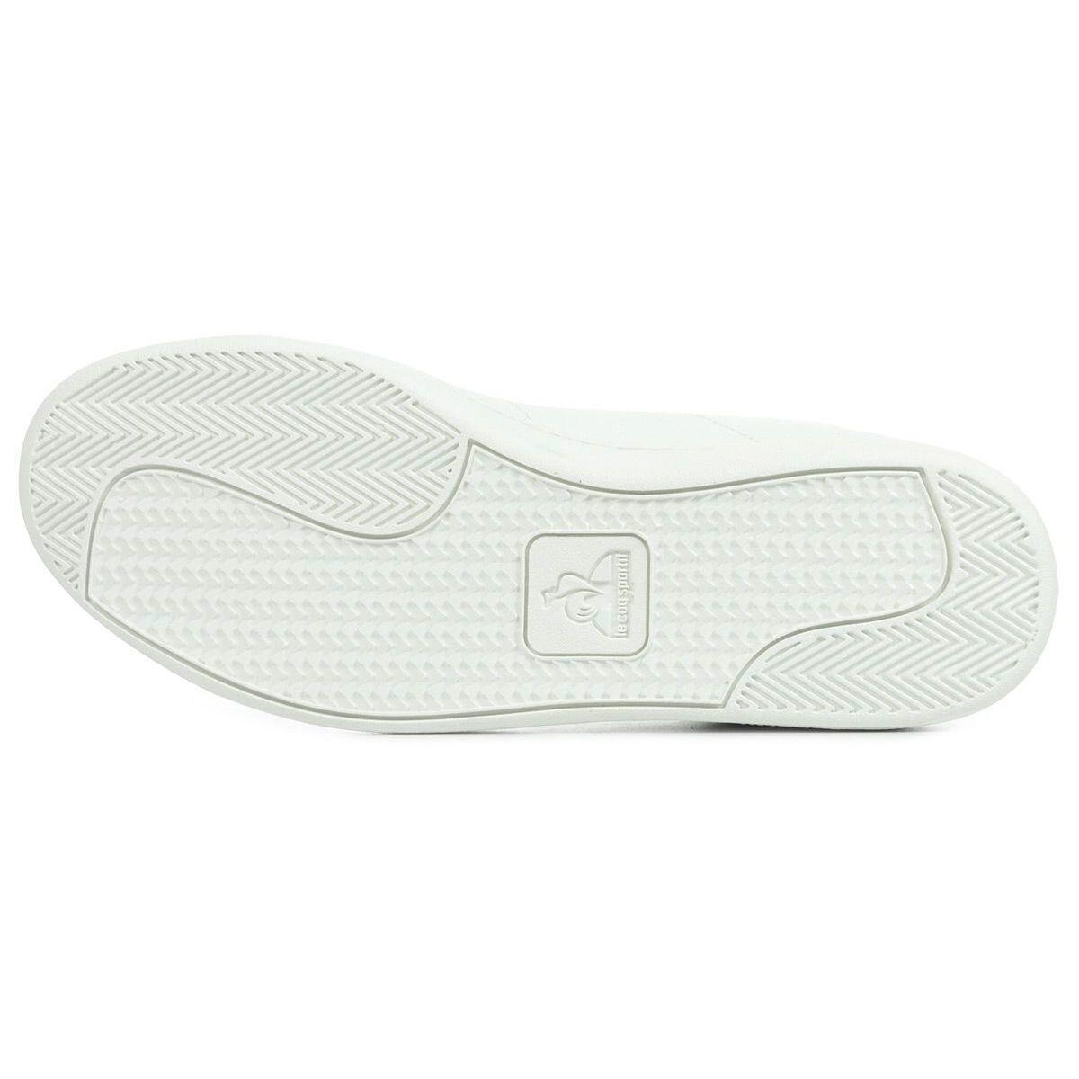Baskets Homme Baskets Le Coq Sportif COURTSET Blanc Blanc LE COQ SPORTIF 6/6