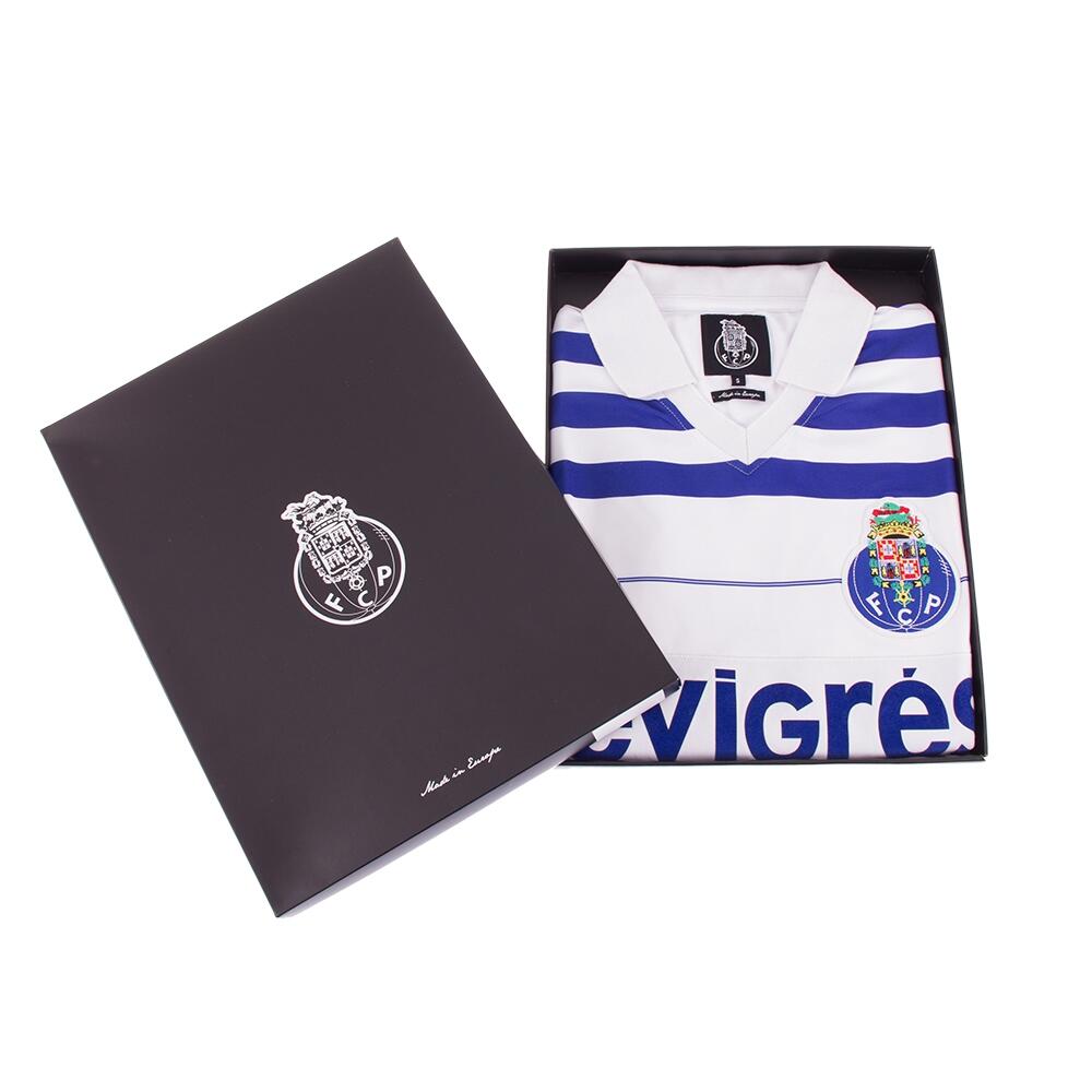 Maillot de football rétro - Homme - FC Porto extérieur 1985/86 - Blanc 6/7