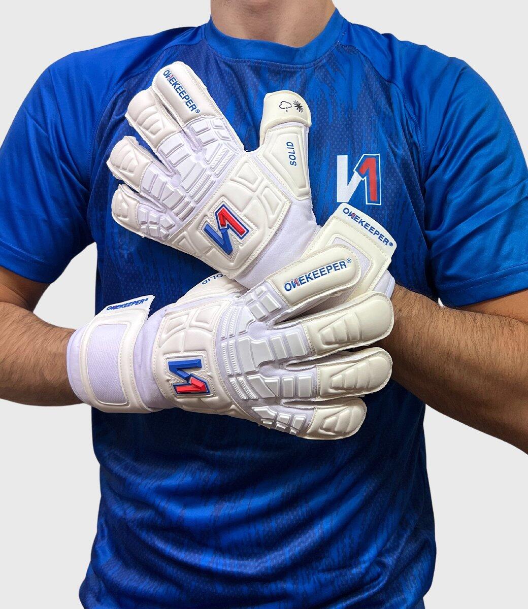Onekeeper Keepershandschoenen Solid White Aqua 2/5