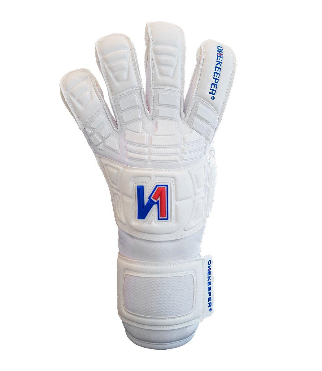 Onekeeper Keepershandschoenen Solid White Aqua 3/5