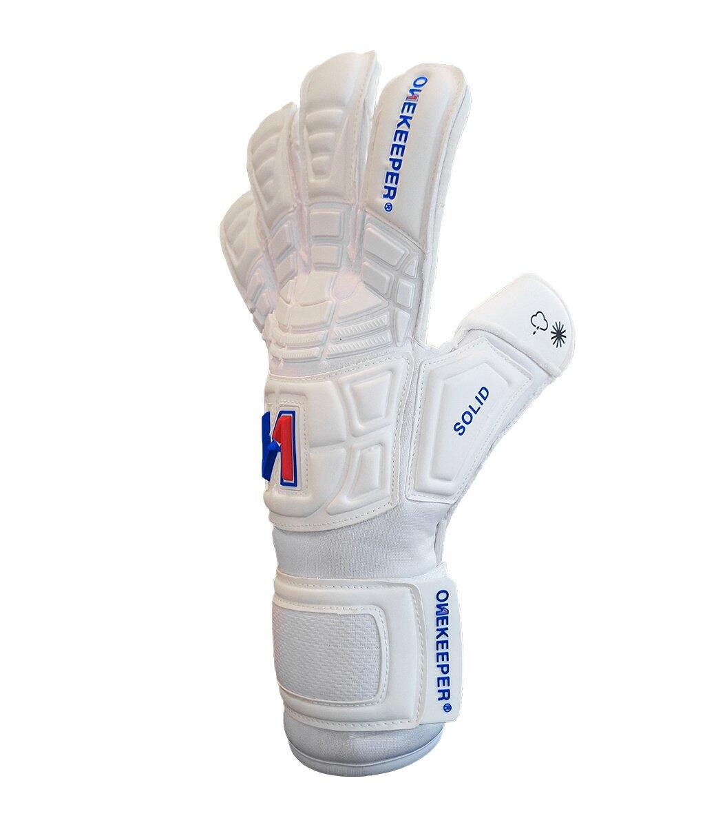 Onekeeper Keepershandschoenen Solid White Aqua 4/5