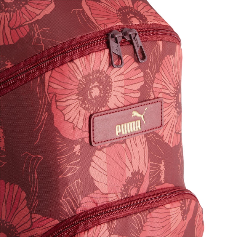 Mochila Core Pop PUMA Intense Red Floral Aop