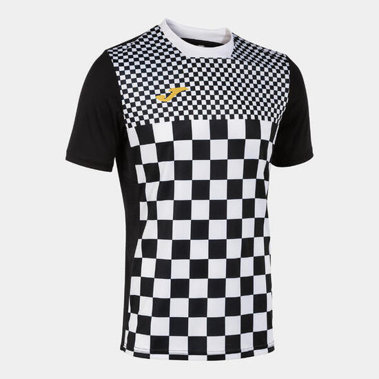 Maillot Manches Courtes Football Enfants Joma Flag III Noir