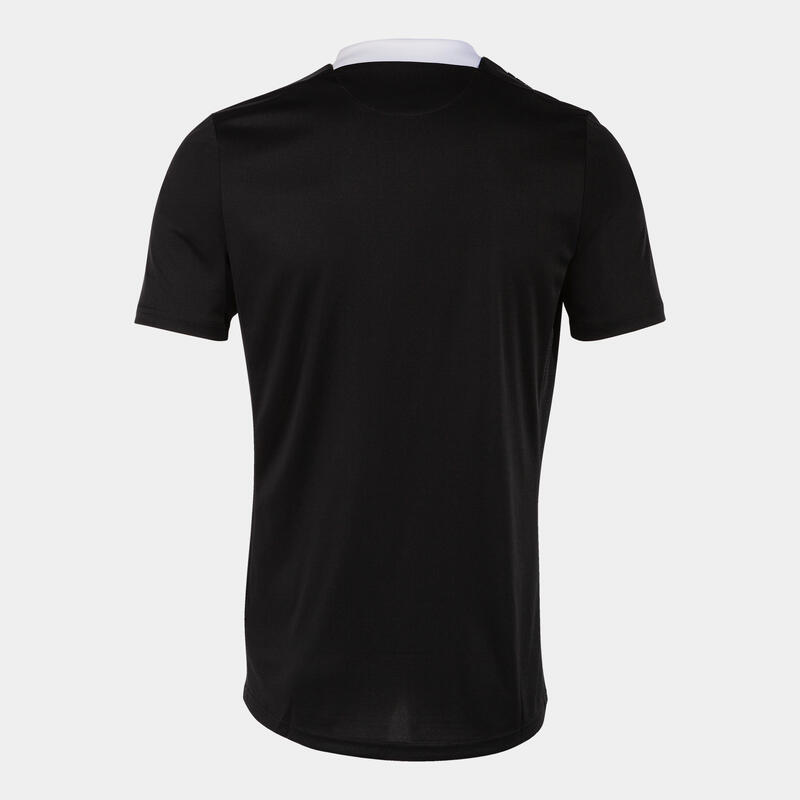 Joma Flag III SportJersey alb -negru 2xs - Respirabil și ușor