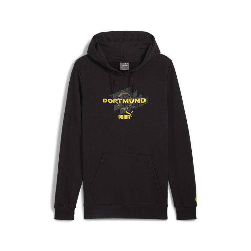 Hoodie ftblCULTURE Borussia Dortmund Homme PUMA Black Faster Yellow