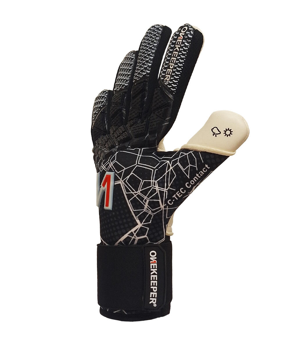 Onekeeper Keepershandschoenen C-Tec Black 4/5