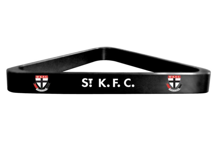 St Kilda Saints AFL Kelly Pool Snooker Billiard Table Ball Triangle Rack