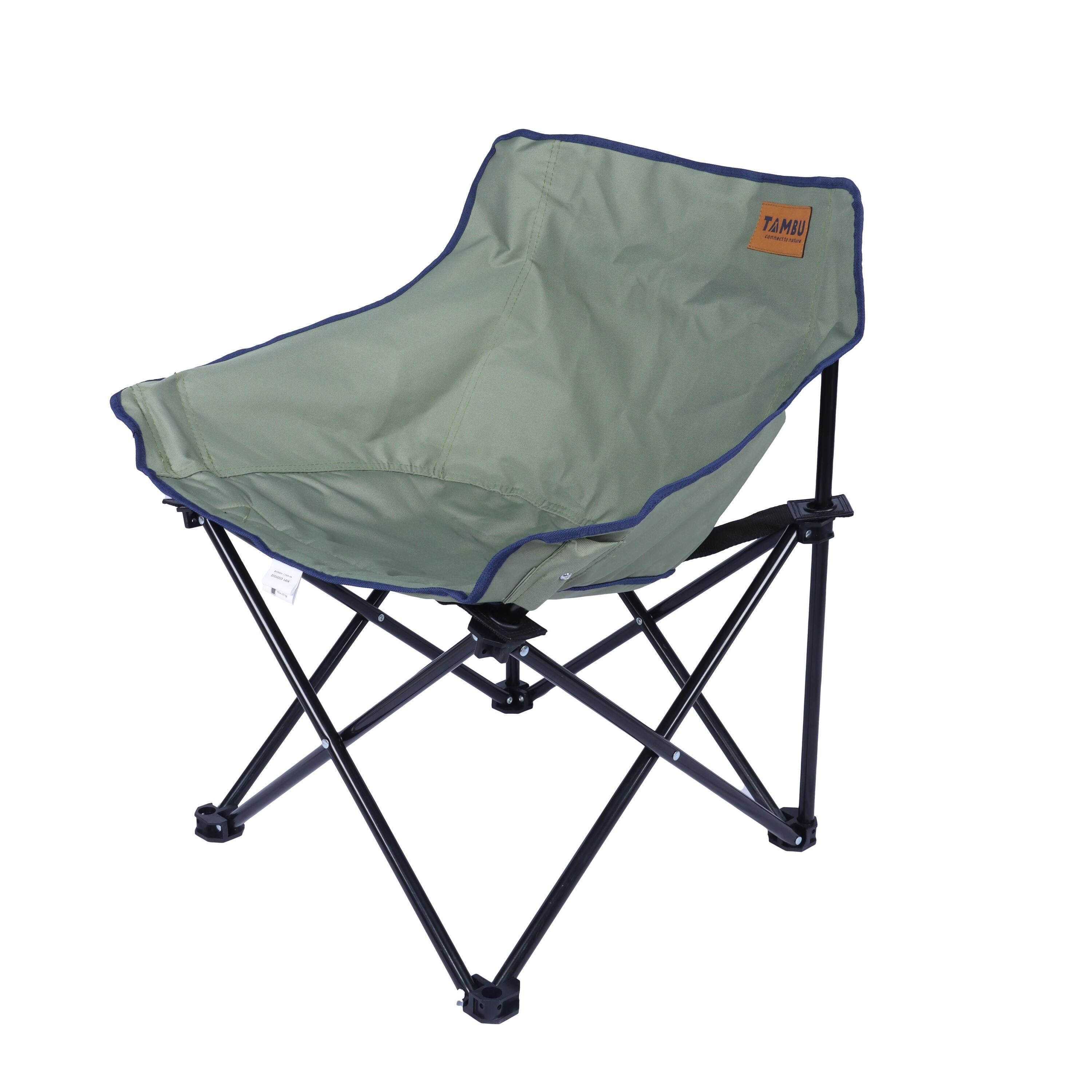 TAMBU Silla de camping LAJA | Plegable | Verde 2/7