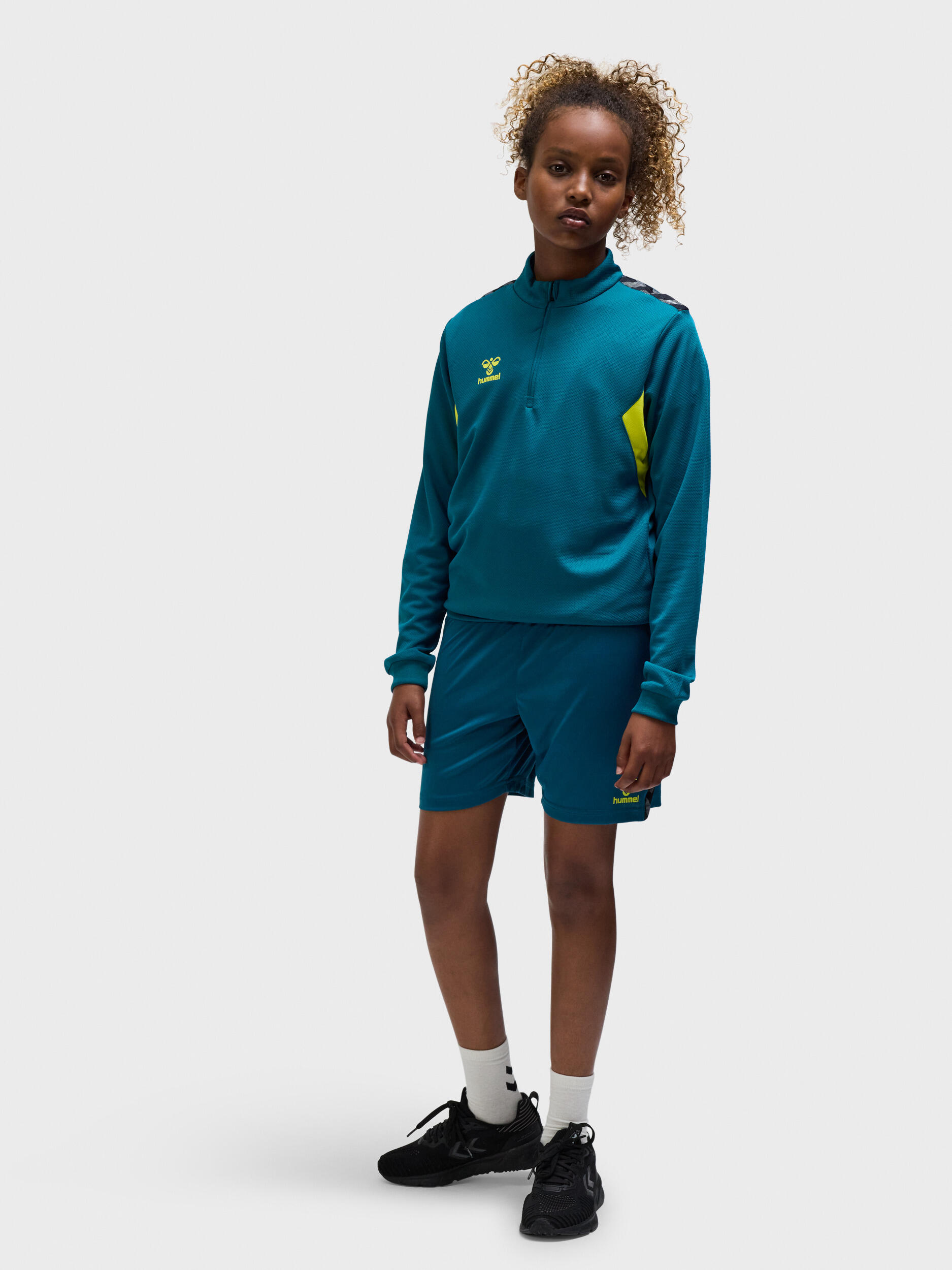 Demie-Fermeture Éclair Zip Sweat-Shirt Hmlauthentic Enfant 4/7