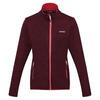 Dames Newhill Marl Full Zip Fleecejack (Bourgondië)