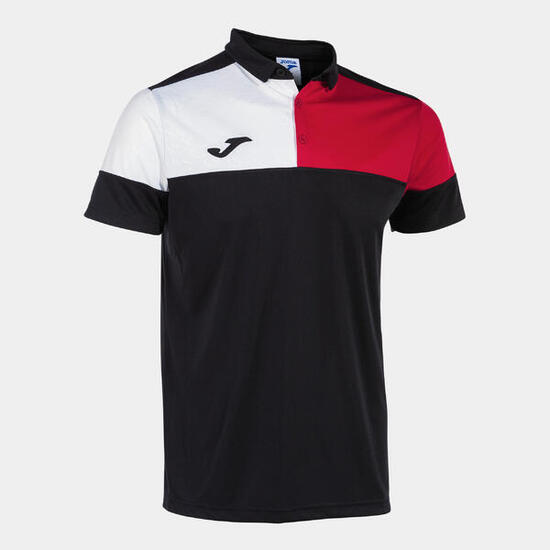 Polo Manches Courtes Football Enfants Joma Crew V Noir