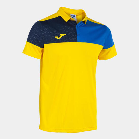 Polo Manches Courtes Football Enfants Joma Crew V Jaune