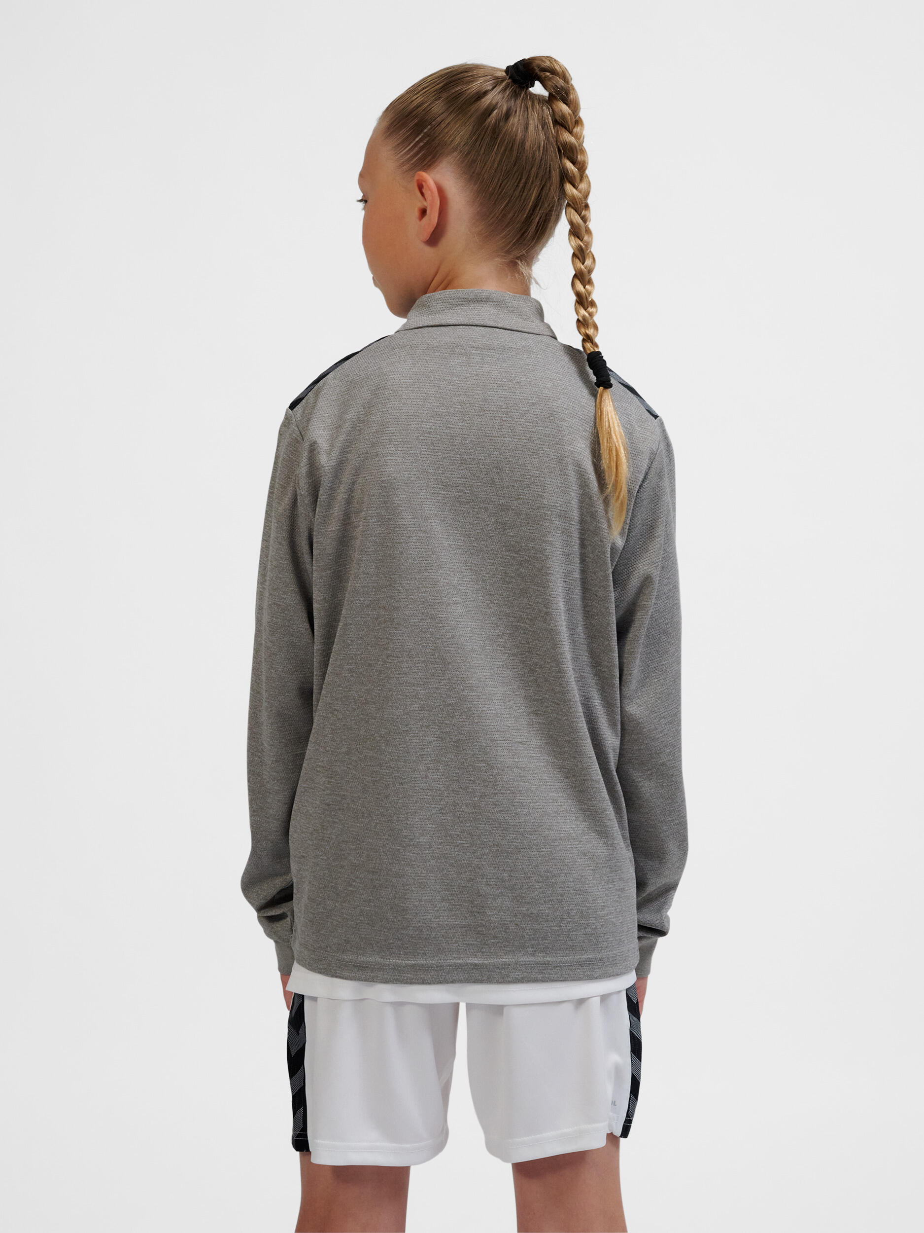 Demie-Fermeture Éclair Zip Sweat-Shirt Hmlauthentic Enfant 3/7